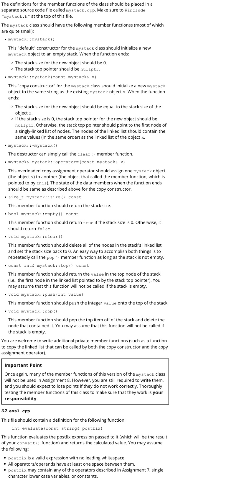 Solved Assignment 8 In this assignment, you will write a new | Chegg.com