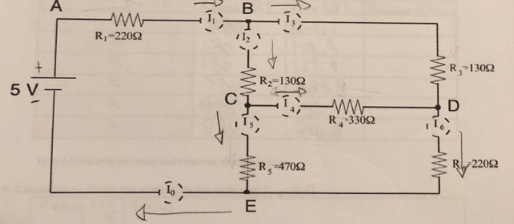 Solved Part 3: Applying Kirchhoff's Rules For The Circuit | Chegg.com