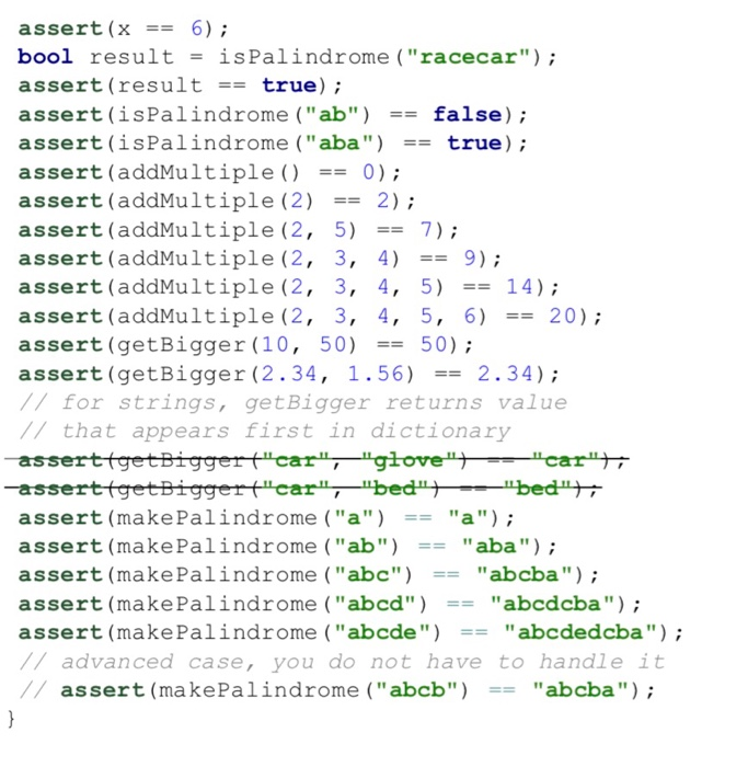 Solved For this assignment you will write several functions | Chegg.com