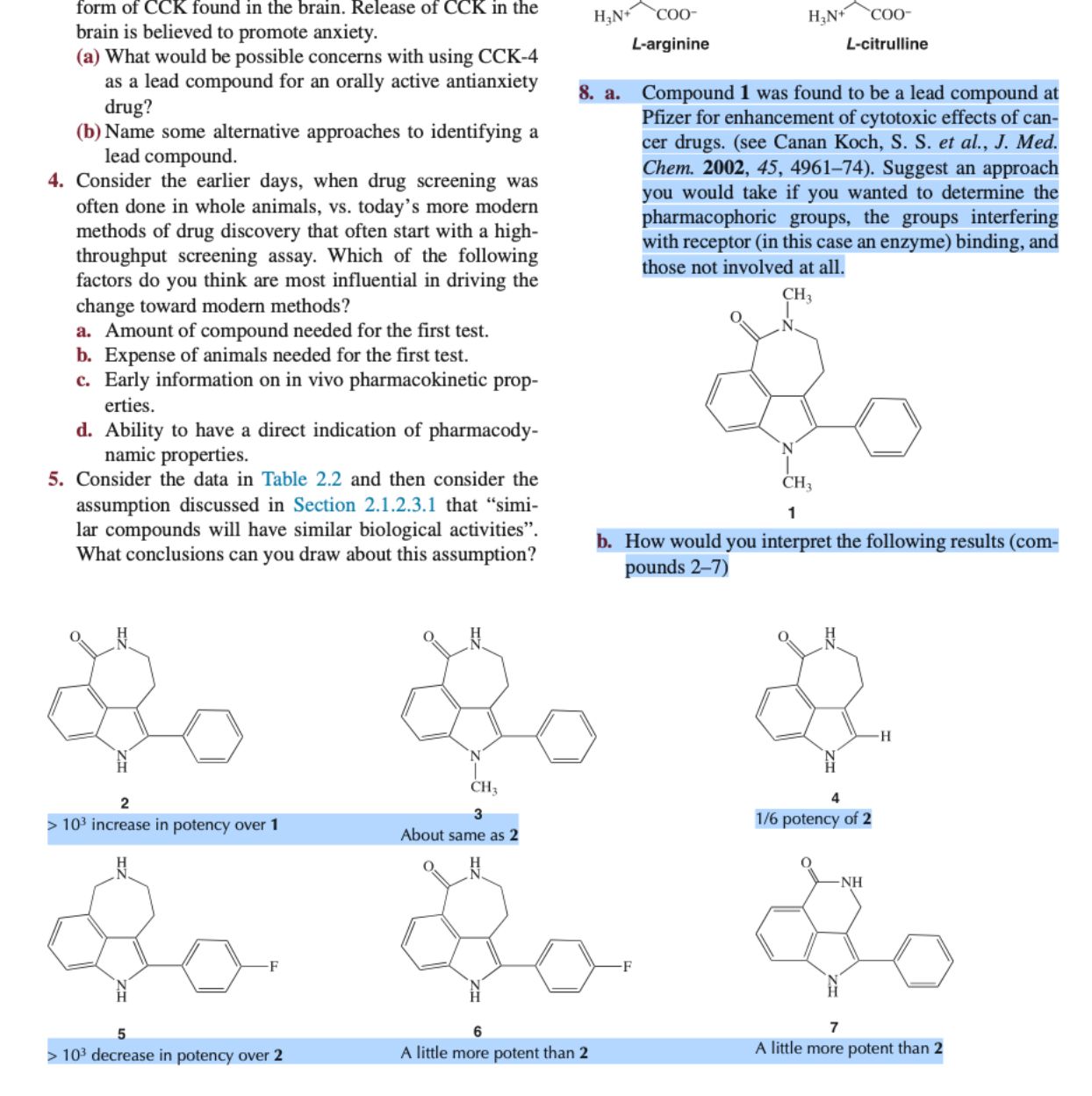 form of CCK found in the brain. Release of CCK in