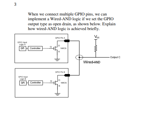 Solved When We Connect Multiple GPIO Pins, We Can Implement | Chegg.com