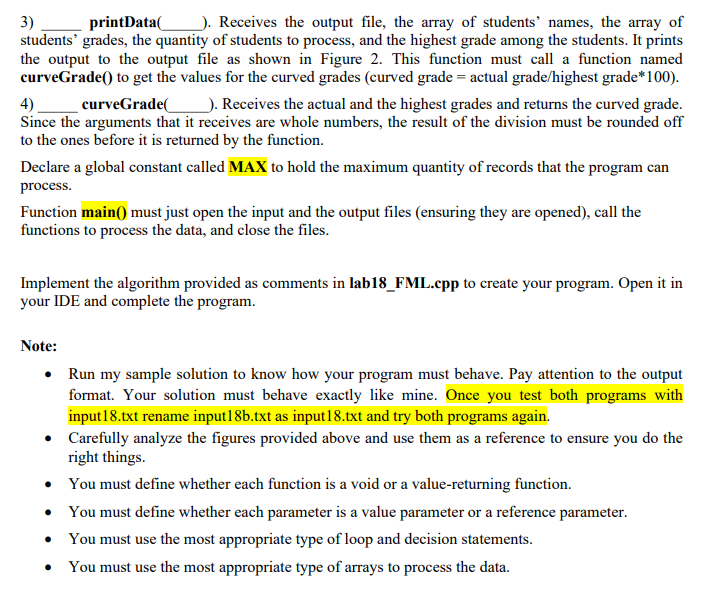 Solved Lab 18: Parallel Array processing Due: 11/17/21 In | Chegg.com