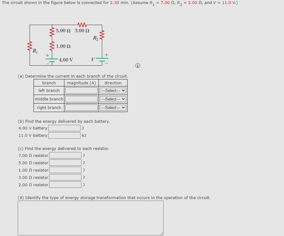 Solved The circuit shown in the figure below is connected | Chegg.com