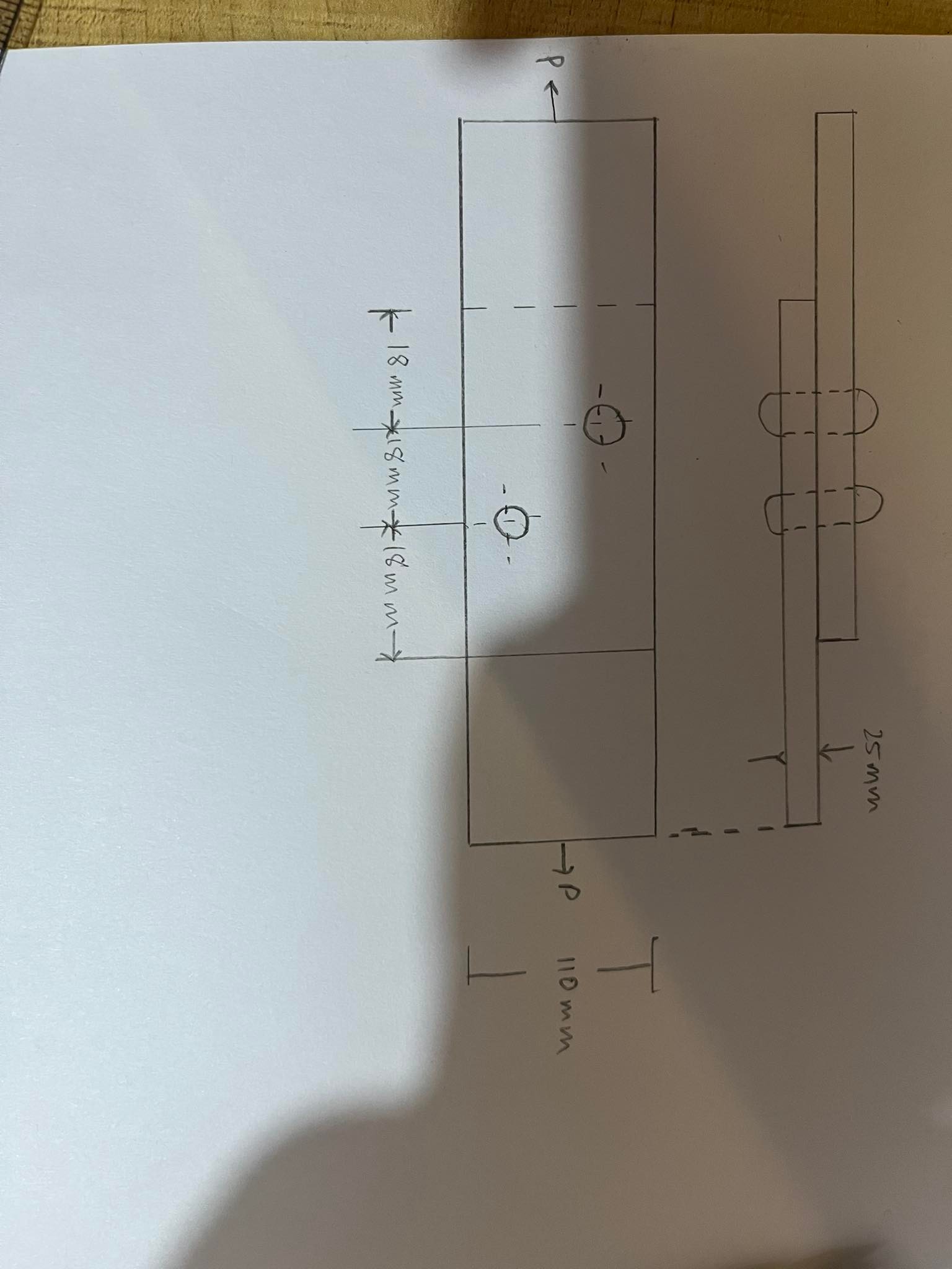 Solved Two Identical Plates Are Connected By Two 25 Mm 9061