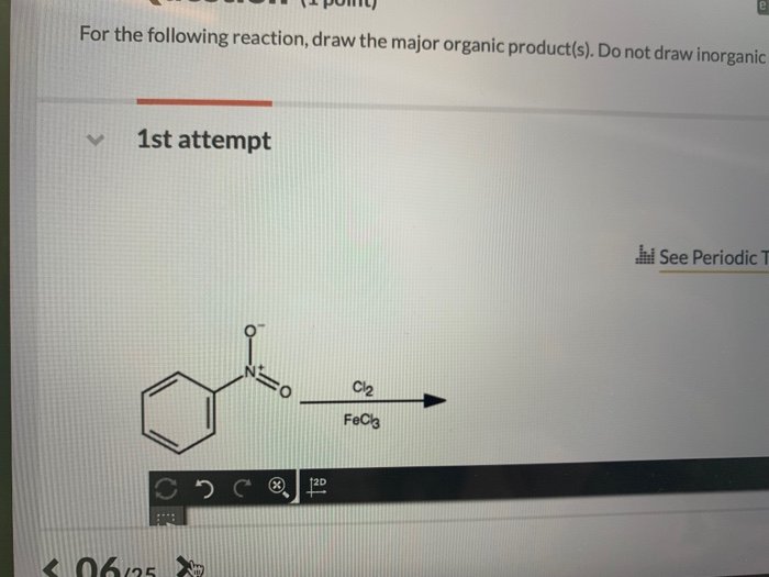Draw A Mechanism 2 Steps For The Following Reaction Solved For the following reaction, draw the major organic | Chegg.com