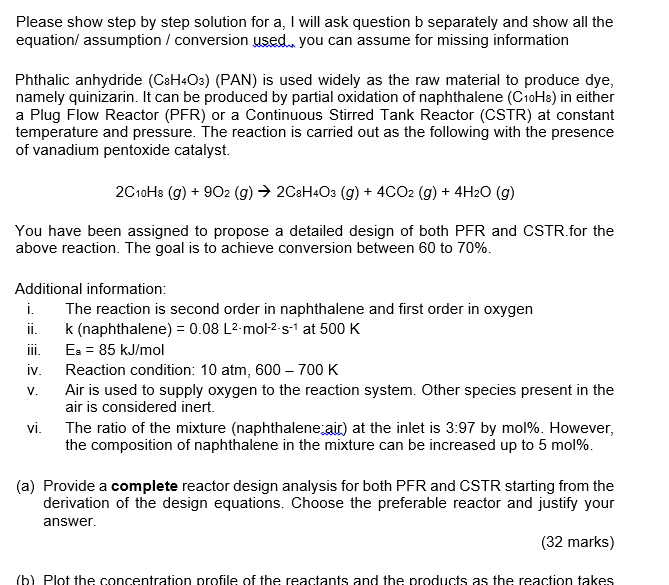 Solved Please show step by step solution for a, I will ask | Chegg.com