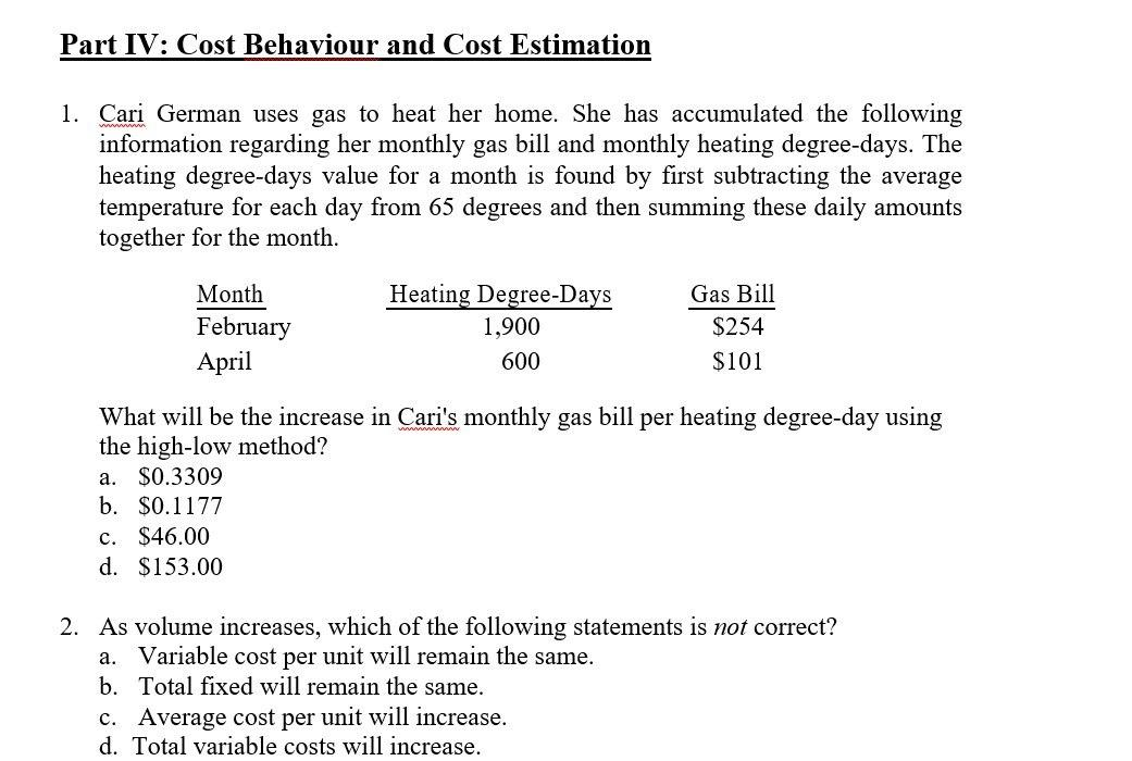average cost of gas heat per month
