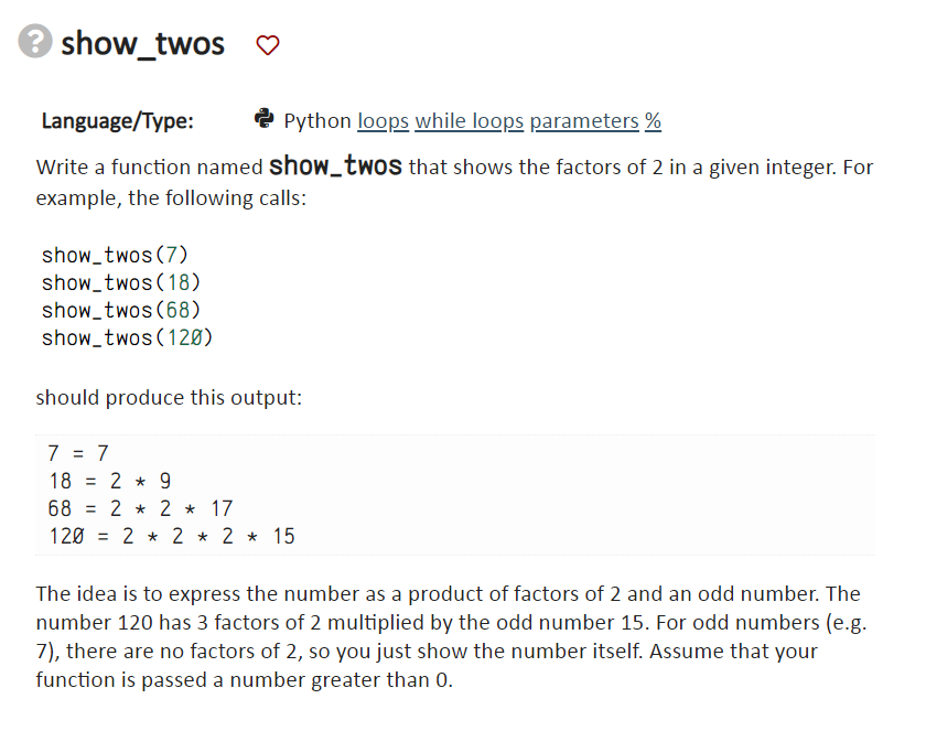 Solved Language/Type: ∗∙ python loops while loops parameters | Chegg.com