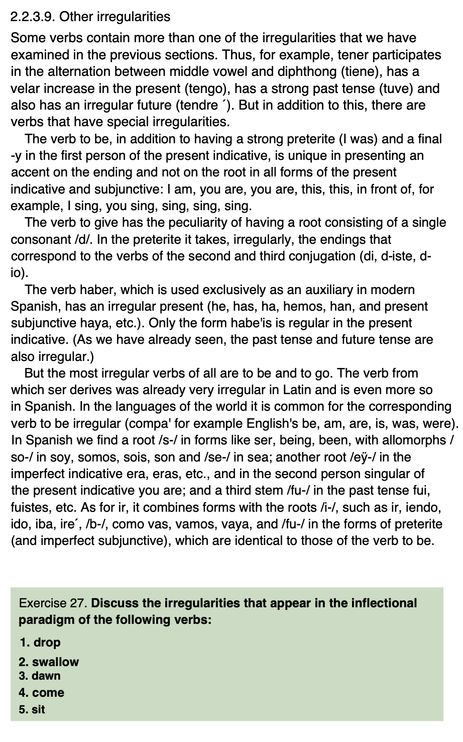 Indicate if the following words are acute, flat or | Chegg.com