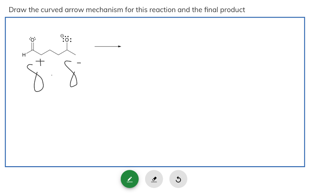 Solved Draw the curved arrow mechanism for this reaction and | Chegg.com