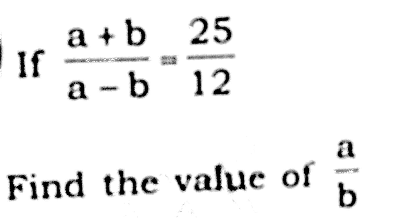 Solved If Ab 25 A-b 12 - A Find The Value Of B | Chegg.com