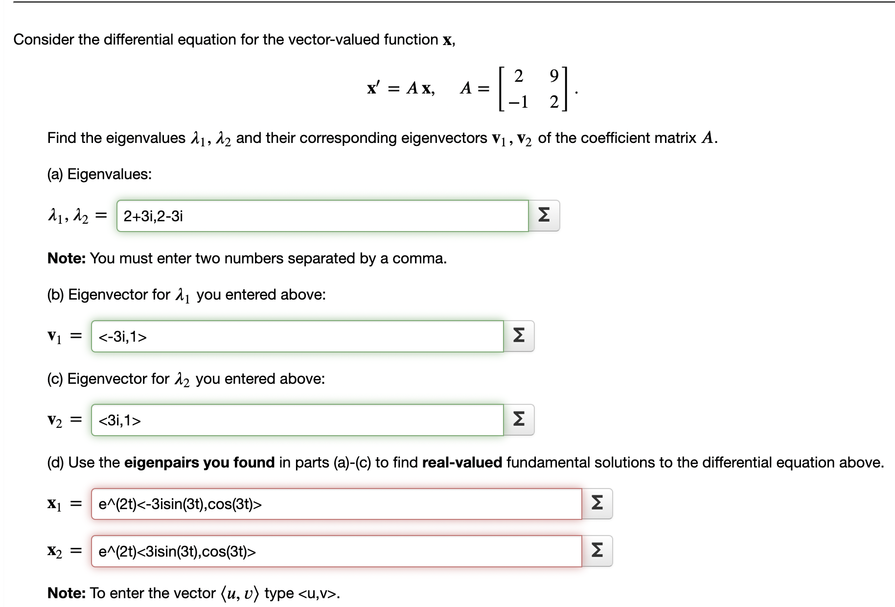 Solved Consider the differential equation for the | Chegg.com