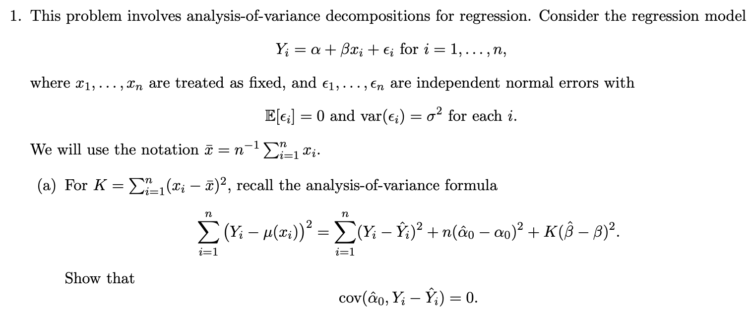 Solved This Problem Involves Analysis-of-variance 