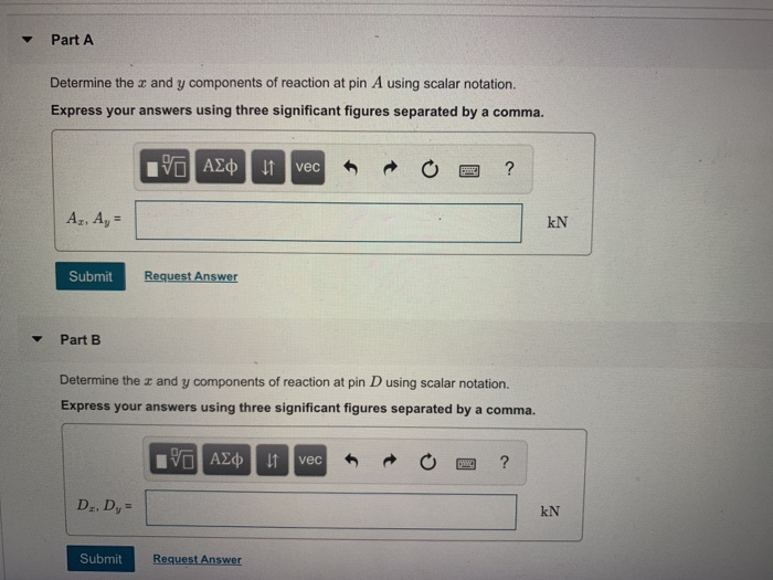 Solved Problem 6.66 Consider the frame shown in (Figure 1). | Chegg.com