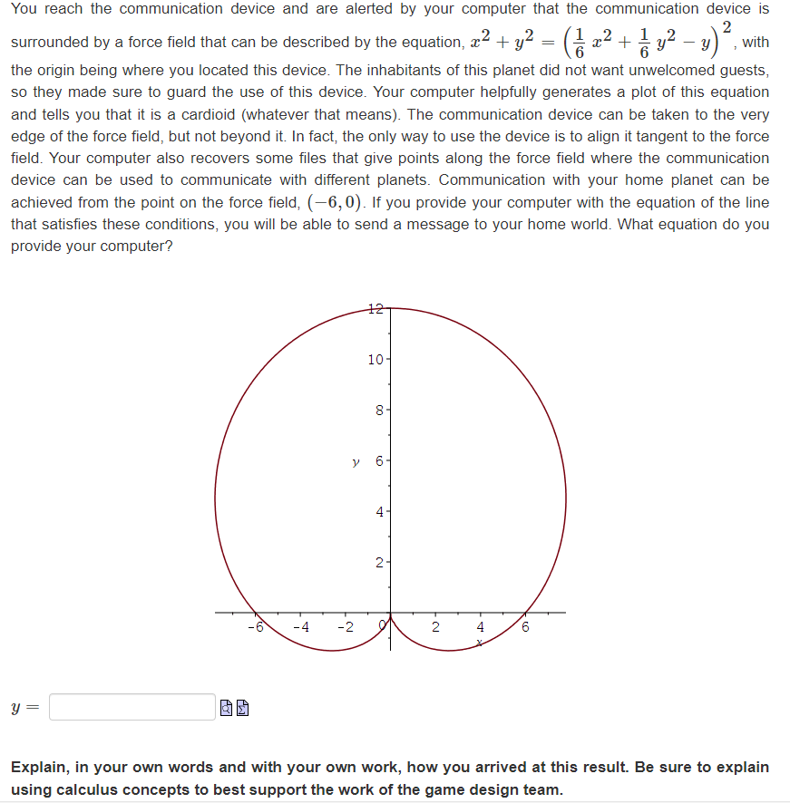 Solved You reach the communication device and are alerted by