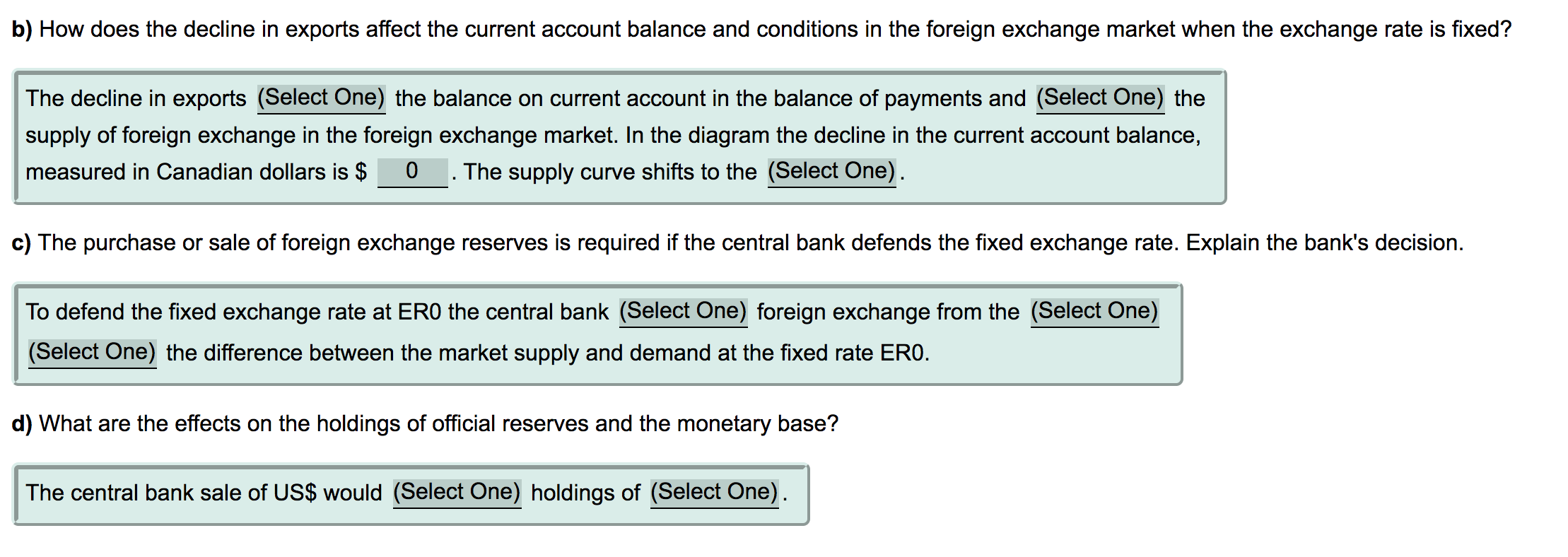 Solved Question 10 [15 points] Draw a foreign exchange | Chegg.com