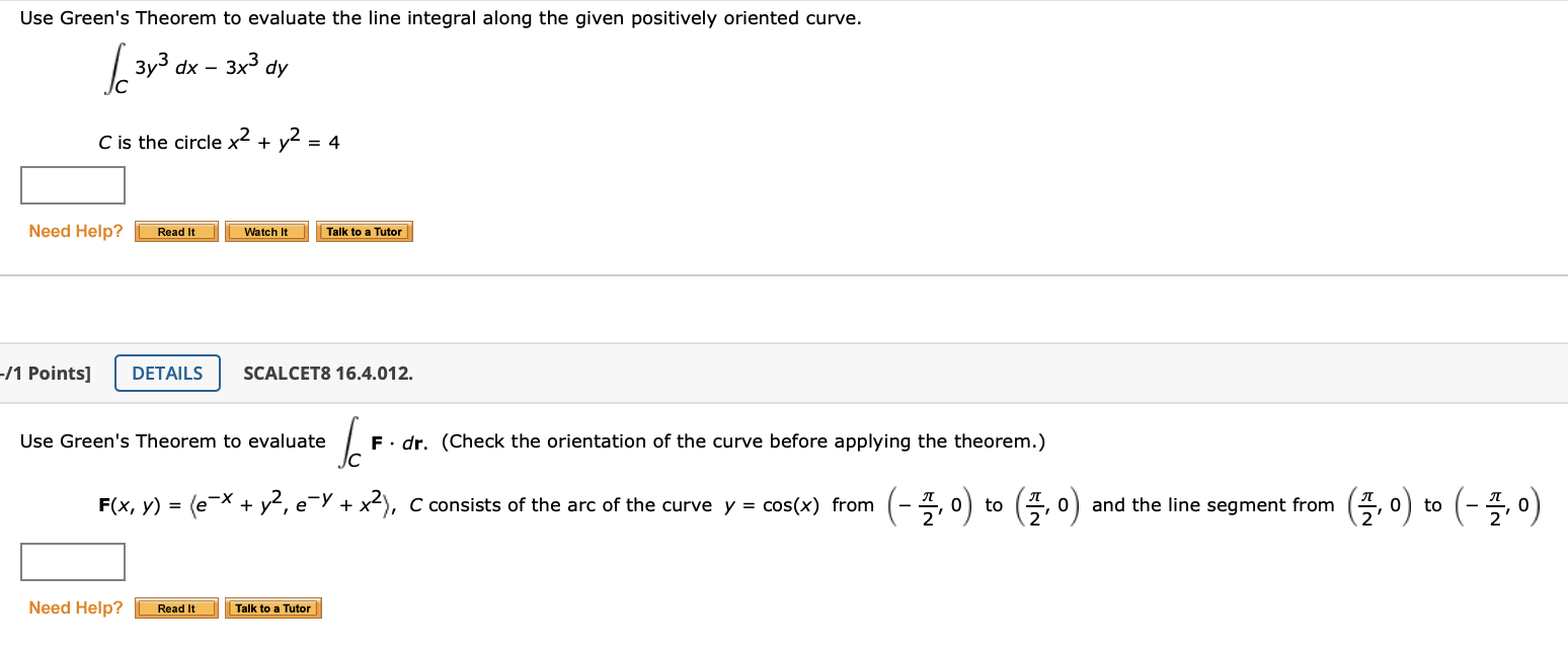 solved-use-green-s-theorem-to-evaluate-the-line-integral-chegg