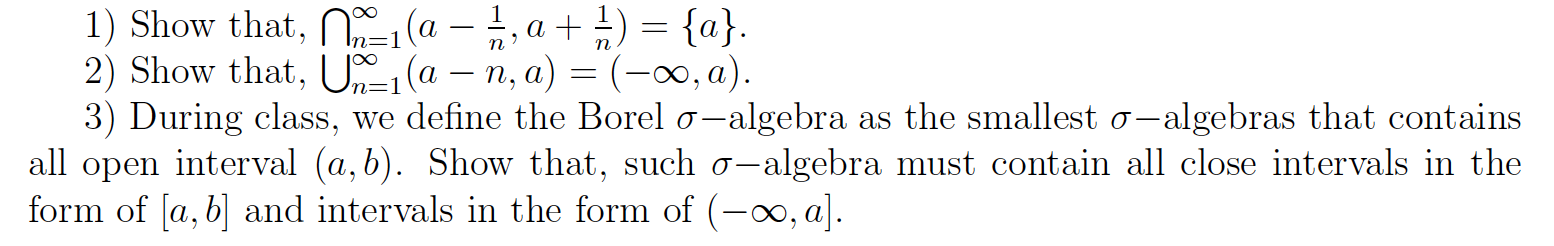 Arbitrary Real Number In the following problems, both a and b represent | Chegg.com
