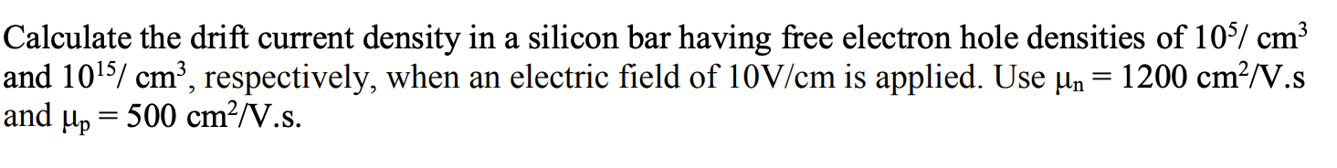 Solved Consider a PN junction in forward bias: a) To obtain | Chegg.com