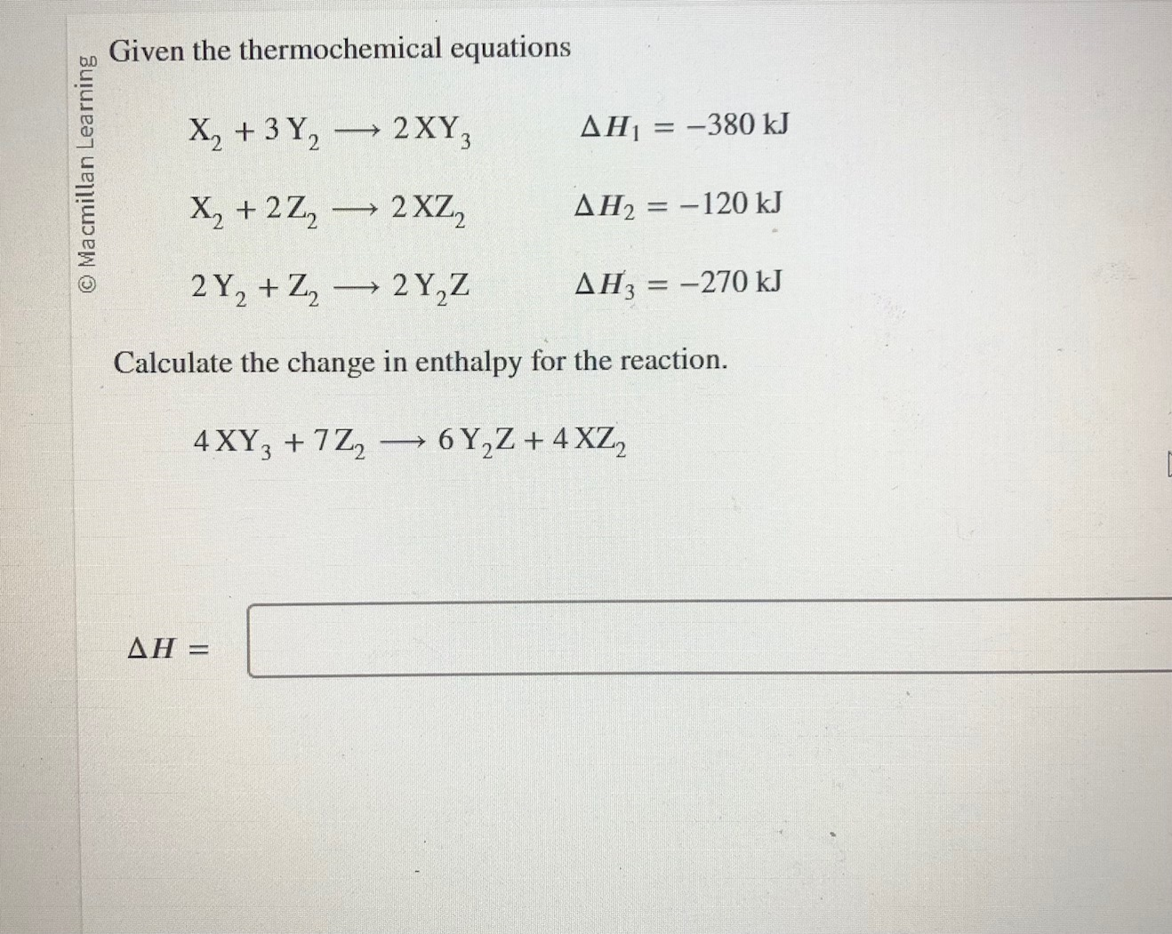 Solved Given The Thermochemical Equations | Chegg.com