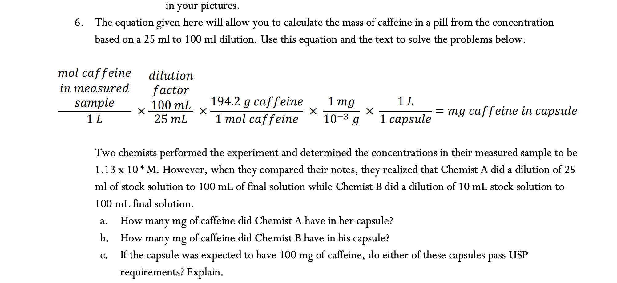 Solved in your pictures. 6. The equation given here will | Chegg.com