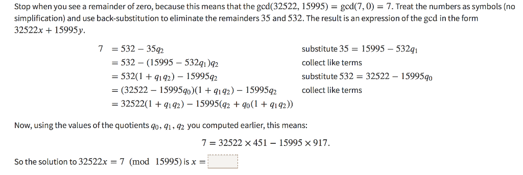Solved The general method for solving an equation of the | Chegg.com