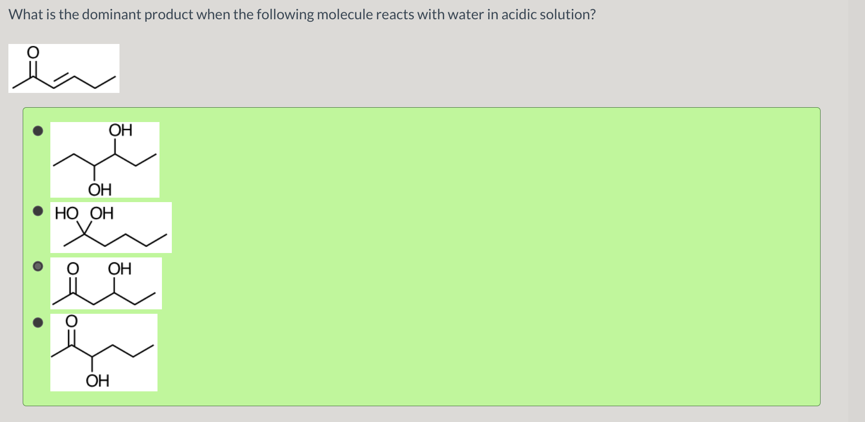 solved-what-is-the-dominant-product-when-the-following-chegg