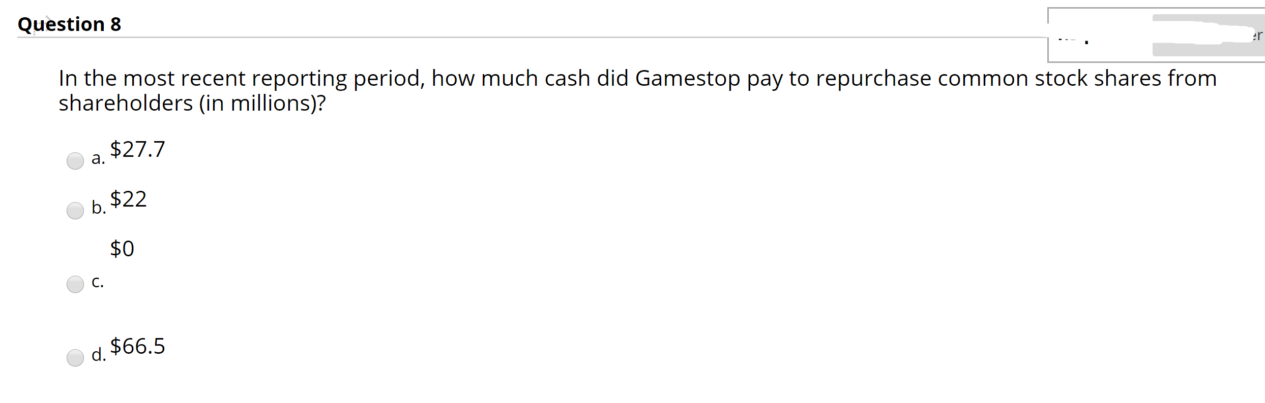 Solved GAMESTOP CORP CONSOLIDATED BALANCE SHEETS (in | Chegg.com
