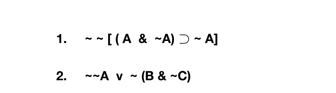 Solved FOR EACH OF THE TWO SENTENCES BELOW, LIST ALL OF THE | Chegg.com