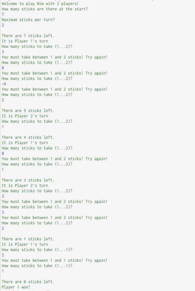 Solved (PYTHON) Nim is a mathematical game in which players | Chegg.com