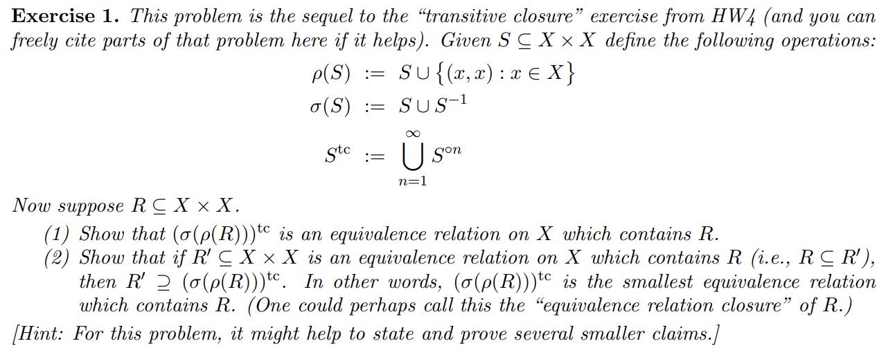 Exercise 1 This Problem Is The Sequel To The Tra Chegg Com