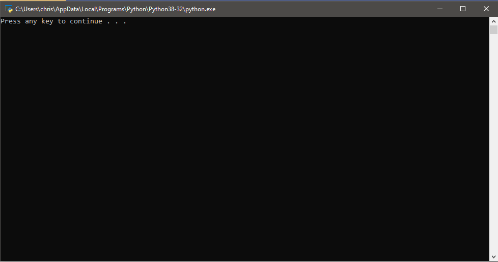 Solved My program below won't execute. It just gives me a | Chegg.com