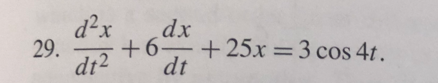 Transient Math Solved Find the particular solution with no transient terms | Chegg.com