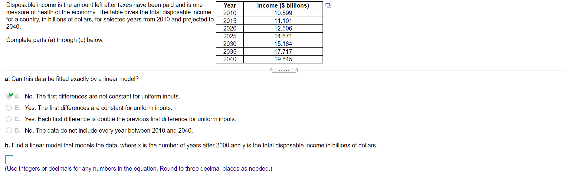 Solved Disposable is the amount left after taxes have