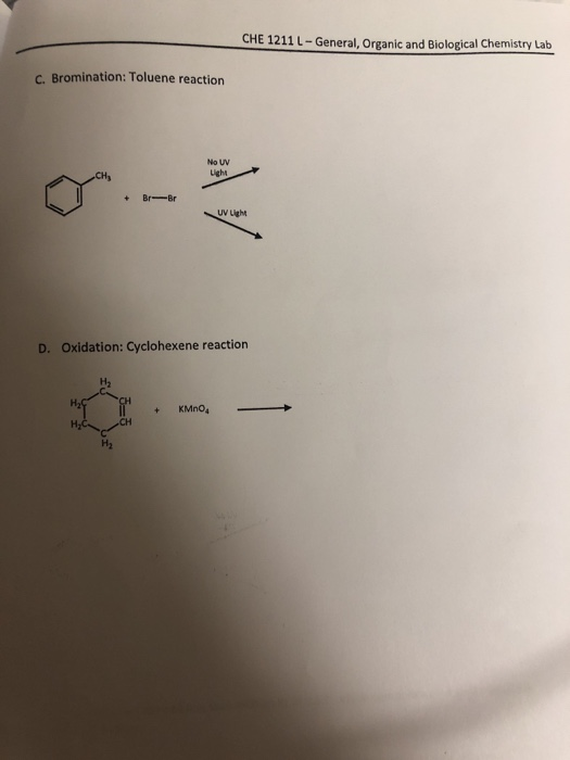 Solved CHE 1211L-General, Organic And Biological Chemistry | Chegg.com