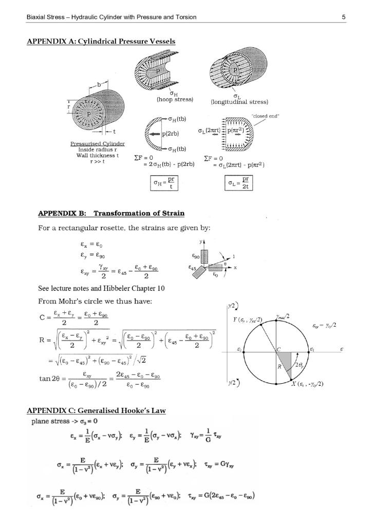 6.4 Use experimental stress analysis methods | Chegg.com