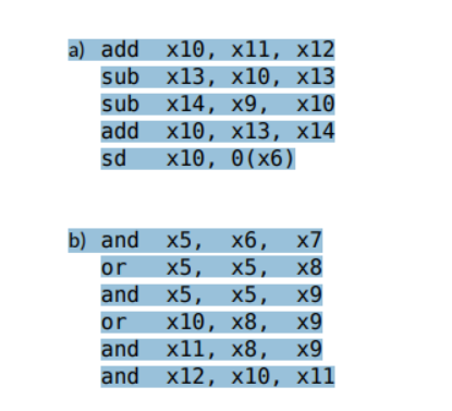 Solved 2. For each of the sets of assembly instructions | Chegg.com