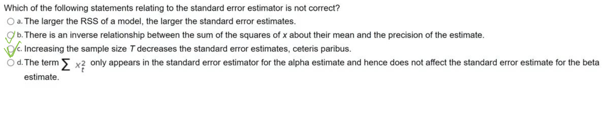 Solved 1. Which of the below is a valid reason for using | Chegg.com