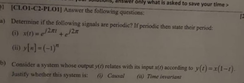 Solved ns, answer only what is asked to save your time > 1 | Chegg.com