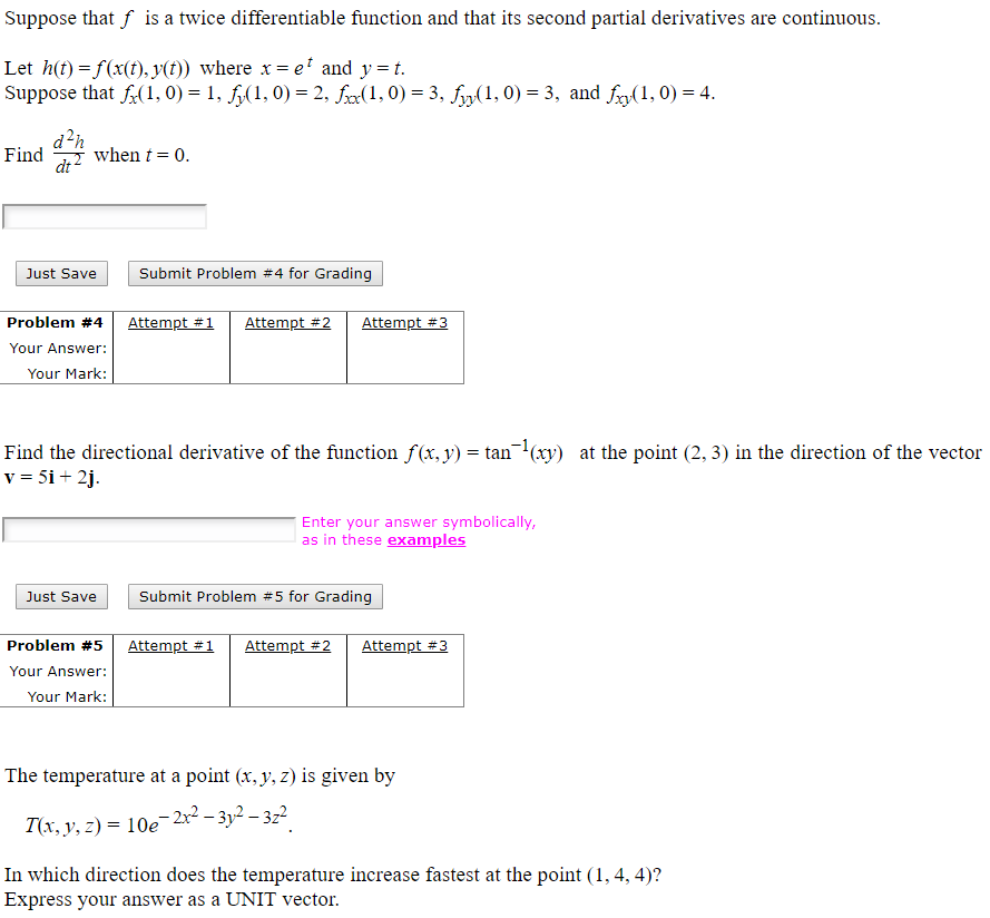 Solved Suppose That F Is A Twice Differentiable Function 7975