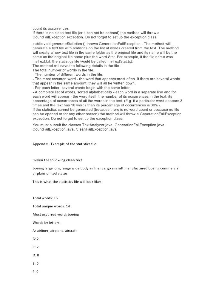 Solved Using JAVA In this exercise we will write an app for | Chegg.com
