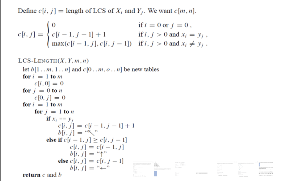 Solved 2 B 15 Points Use The Lcs Algorithm To Find Th Chegg Com
