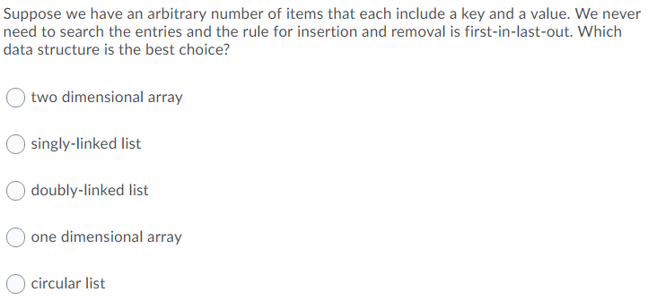 Solved Suppose we have an arbitrary number of items that | Chegg.com