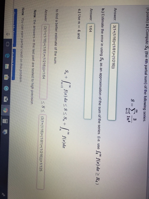 Solved Not sure why I did wrong in part c. Please fix and | Chegg.com