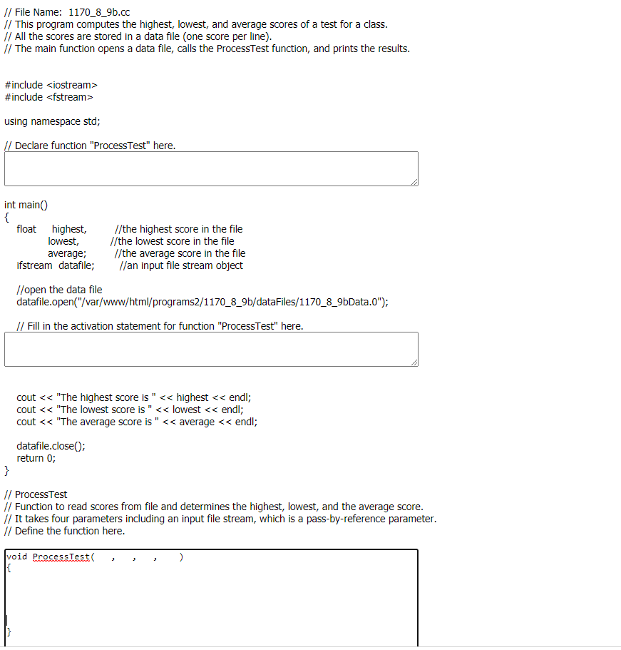 Solved // File Name: 1170_8_9b.cc // This program computes | Chegg.com
