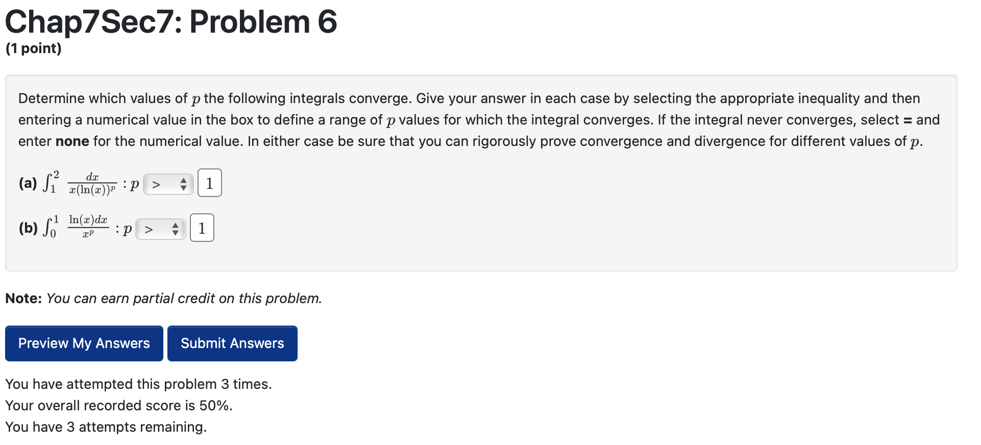 solved-determine-which-values-of-p-the-following-integrals-chegg