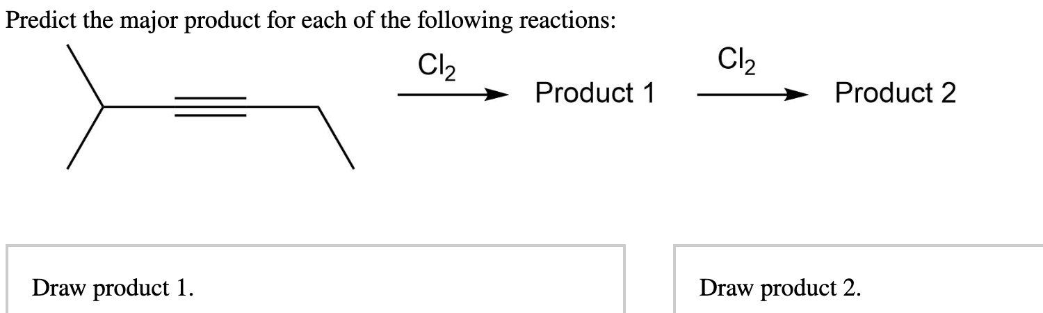 Solved Predict the major product for each of the following | Chegg.com