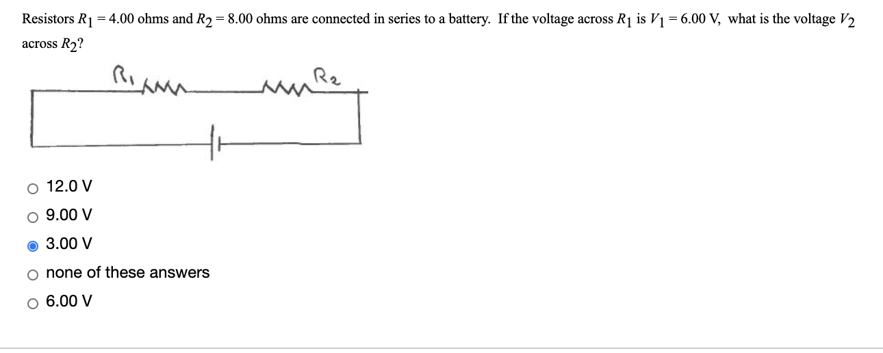 Solved Two capacitors C1 and C2 are connected in series to a