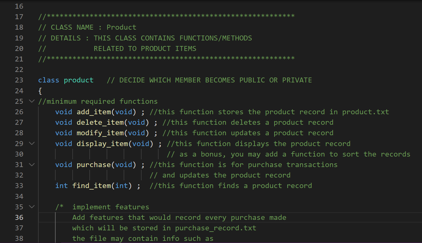 Solved Create a simple Inventory System using classes and | Chegg.com