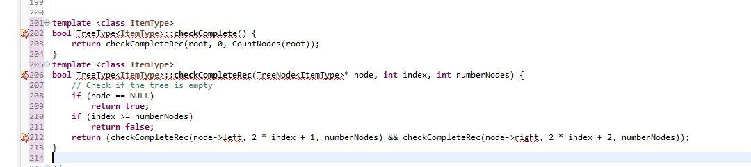 Solved Here is the function to confirm a Complete | Chegg.com